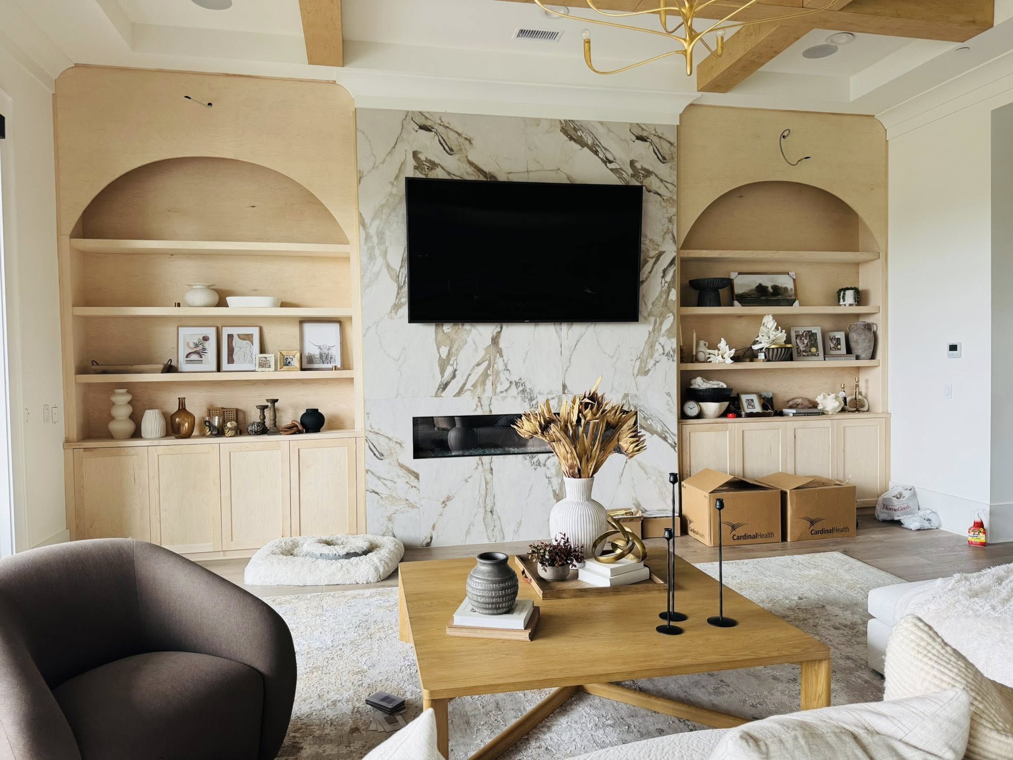 Custom deck and outdoor living space