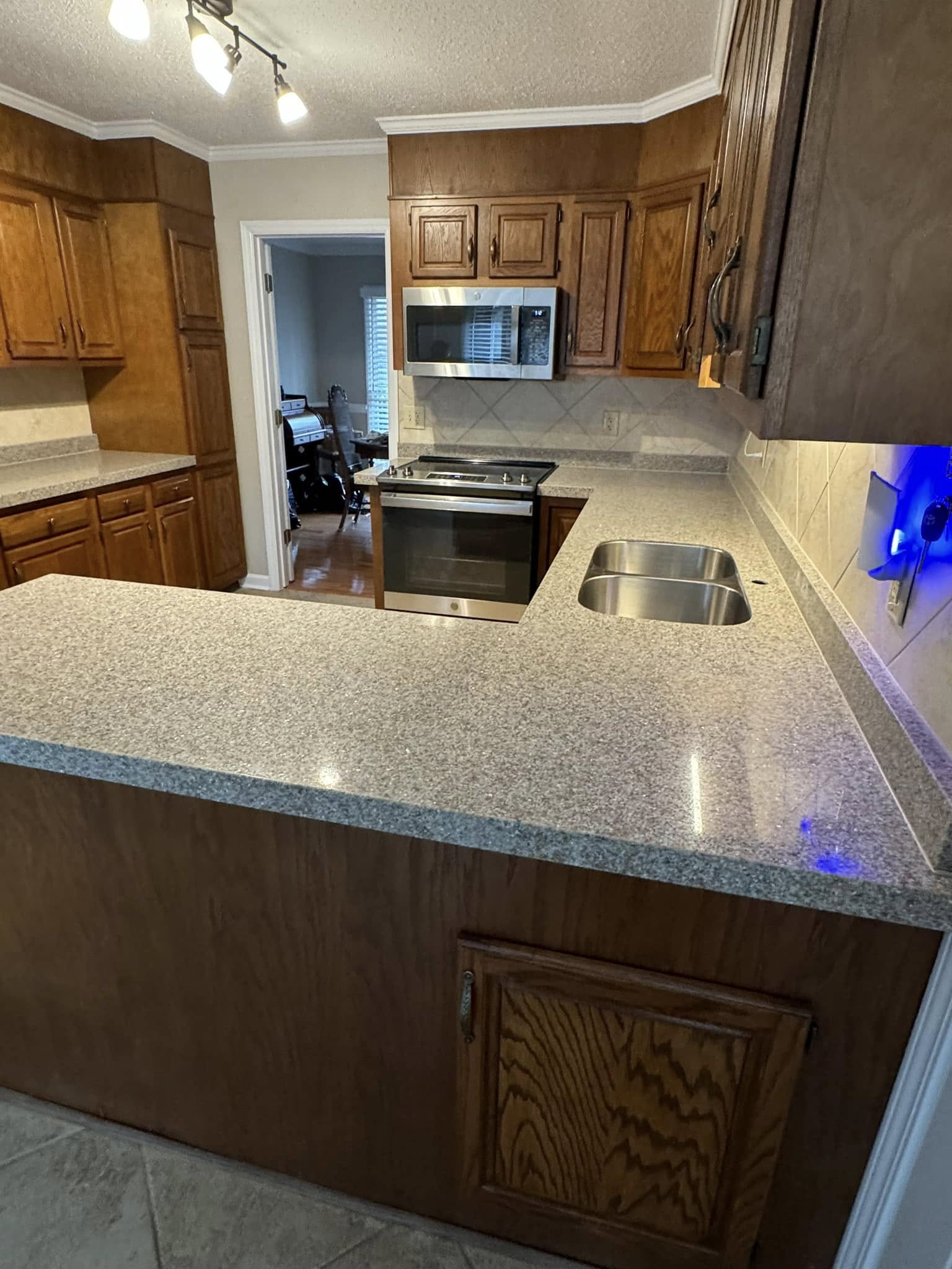 Flooring installation throughout